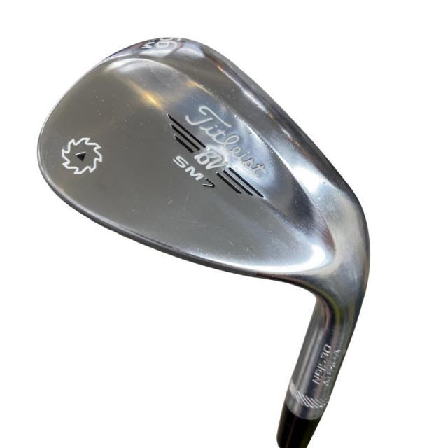 【中古】 タイトリスト VOKEY SPIN MILLED SM7 ツアークロム 56°/08°M ウェッジ WG NS PRO 950GH (フレックスS) メンズ 男性用 右利き 右用 Cランク ゴルフクラブ