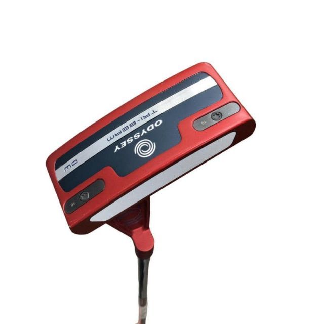 【中古】 オデッセイ TRI-BEAM RED DOUBLE WIDE 34インチ パター PT STROKE LAB(2023) (フレックスその他) メンズ 男性用 右利き 右用 Bランク ゴルフクラブ