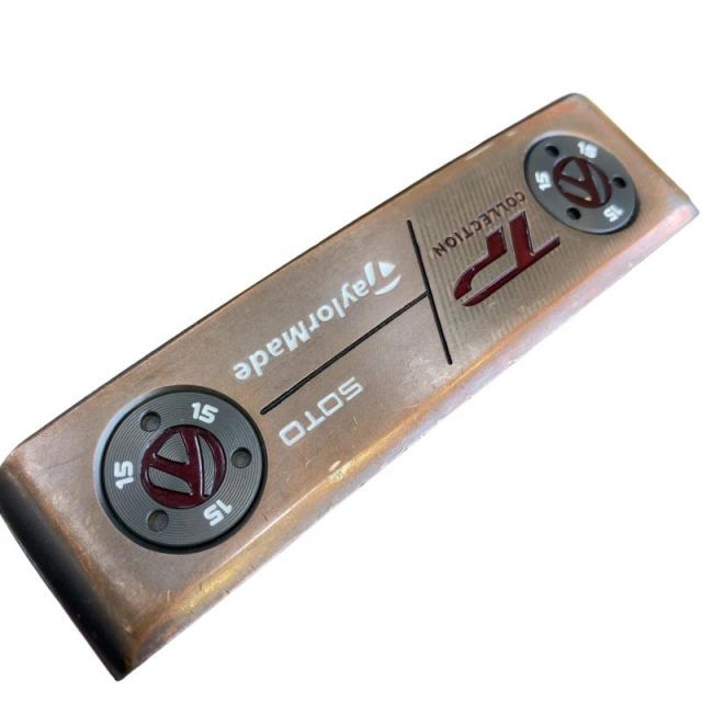 【中古】 テーラーメイド TP COLLECTION PATINA SOTO 33インチ パター PT スチール (フレックスその他) メンズ 男性用 右利き 右用 Cランク ゴルフクラブ