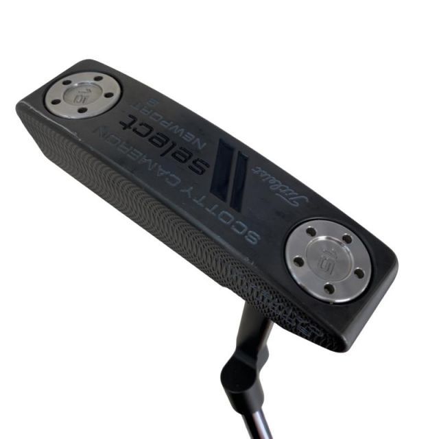 【中古】 タイトリスト SCOTTY CAMERON select NEWPORT 2 33インチ レフティ パター PT スチール (フレックスその他) メンズ 男性用 左利き レフティ 左用 Cランク ゴルフクラブ