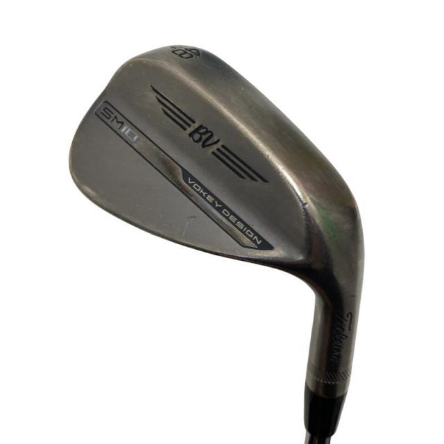 【中古】 タイトリスト VOKEY SPIN MILLED SM10 ニッケル 48°/10°F ウェッジ WG Dynamic Gold (フレックスS) メンズ 男性用 右利き 右用 Cランク ゴルフクラブ