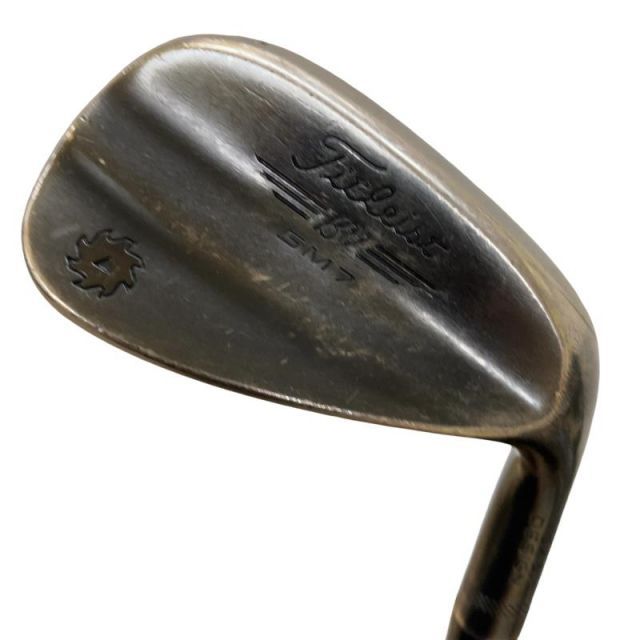 【中古】 タイトリスト VOKEY SPIN MILLED SM7 ブラッシュドスチール 52°/08°F ウェッジ WG Dynamic Gold (フレックスS) メンズ 男性用 右利き 右用 Cランク ゴルフクラブ