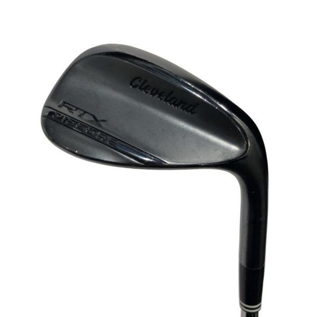 【中古】 クリーブランド Cleveland RTX ZIPCORE ブラックサテン 56°/12° FULL ウェッジ WG Dynamic Gold (フレックスS) メンズ 男性用 右利き 右用 Dランク ゴルフクラブ