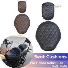 ホンダ レベル CM 2021-2025 CMX1100 CM1100 ドライバー/ライダー用フロントシートパッド リアパッセンジャーシート用モーターサイクルシー