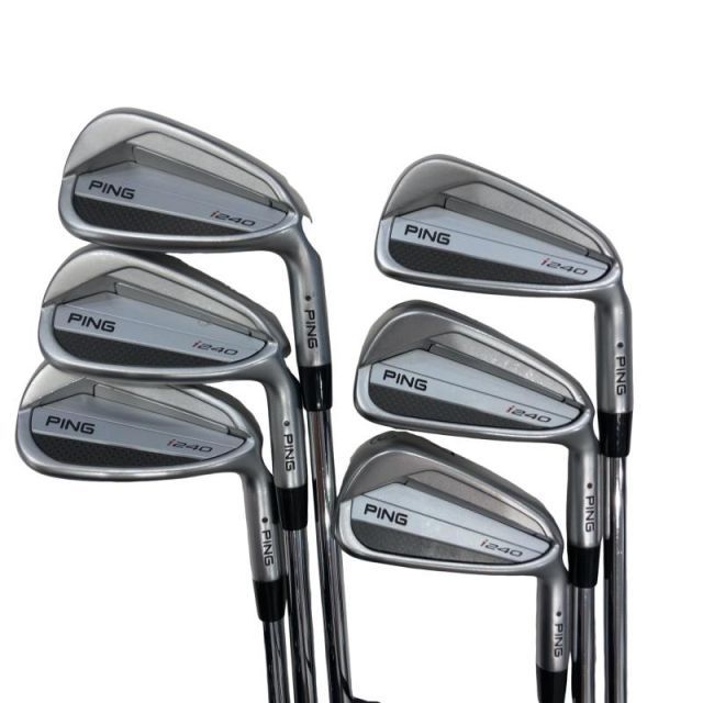 【中古】 ピン i240 7S アイアンセット IR Dynamic Gold EX TOUR ISSUE (フレックスS) メンズ 男性用 右利き 右用 Cランク ゴルフクラブ