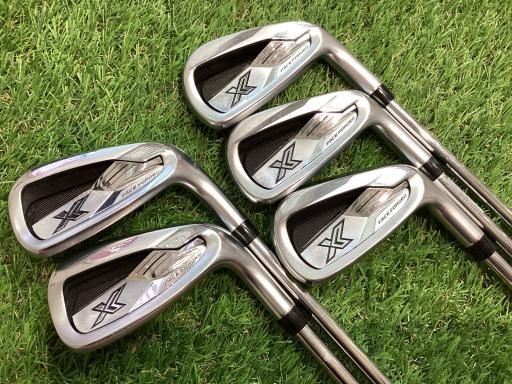 【中古】 ダンロップ XXIO(2024) eks 5S アイアンセット IR Dynamic Gold 95 (フレックスS) メンズ 男性用 右利き 右用 Cランク ゴルフクラブ