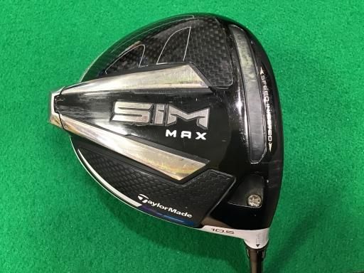 【中古】 テーラーメイド SIM MAX 10.5° ドライバー DR TENSEI BLUE TM50(DR) (フレックスS) メンズ 男性用 右利き 右用 Cランク ゴルフクラブ