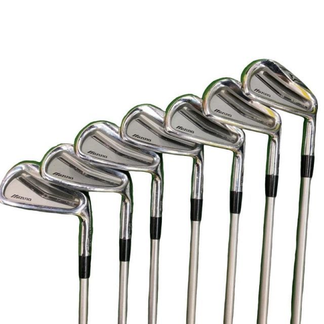 【中古】 ミズノ MP-54 7S アイアンセット IR 純正特注シャフト (フレックスX) メンズ 男性用 右利き 右用 Cランク ゴルフクラブ