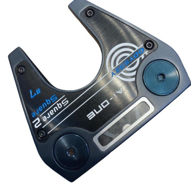 【中古】 オデッセイ Ai-ONE SQUARE 2 SQUARE #7 34インチ パター PT STROKE LAB 90 スチール (フレックスその他) メンズ 男性用 右利き 右用 Dランク ゴルフクラブ