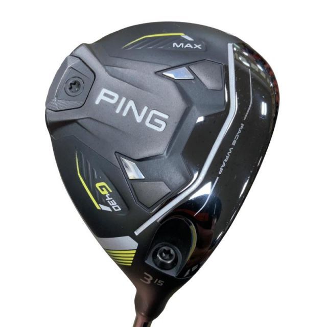 【中古】 ピン G430 MAX 3W フェアウェイウッド FW 純正特注シャフト (フレックスS) メンズ 男性用 右利き 右用 Bランク ゴルフクラブ