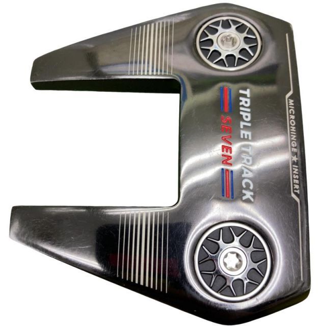 【中古】 オデッセイ TRIPLE TRACK SEVEN 34インチ パター PT STROKE LAB BLACK (フレックスその他) メンズ 男性用 右利き 右用 Cランク ゴルフクラブ