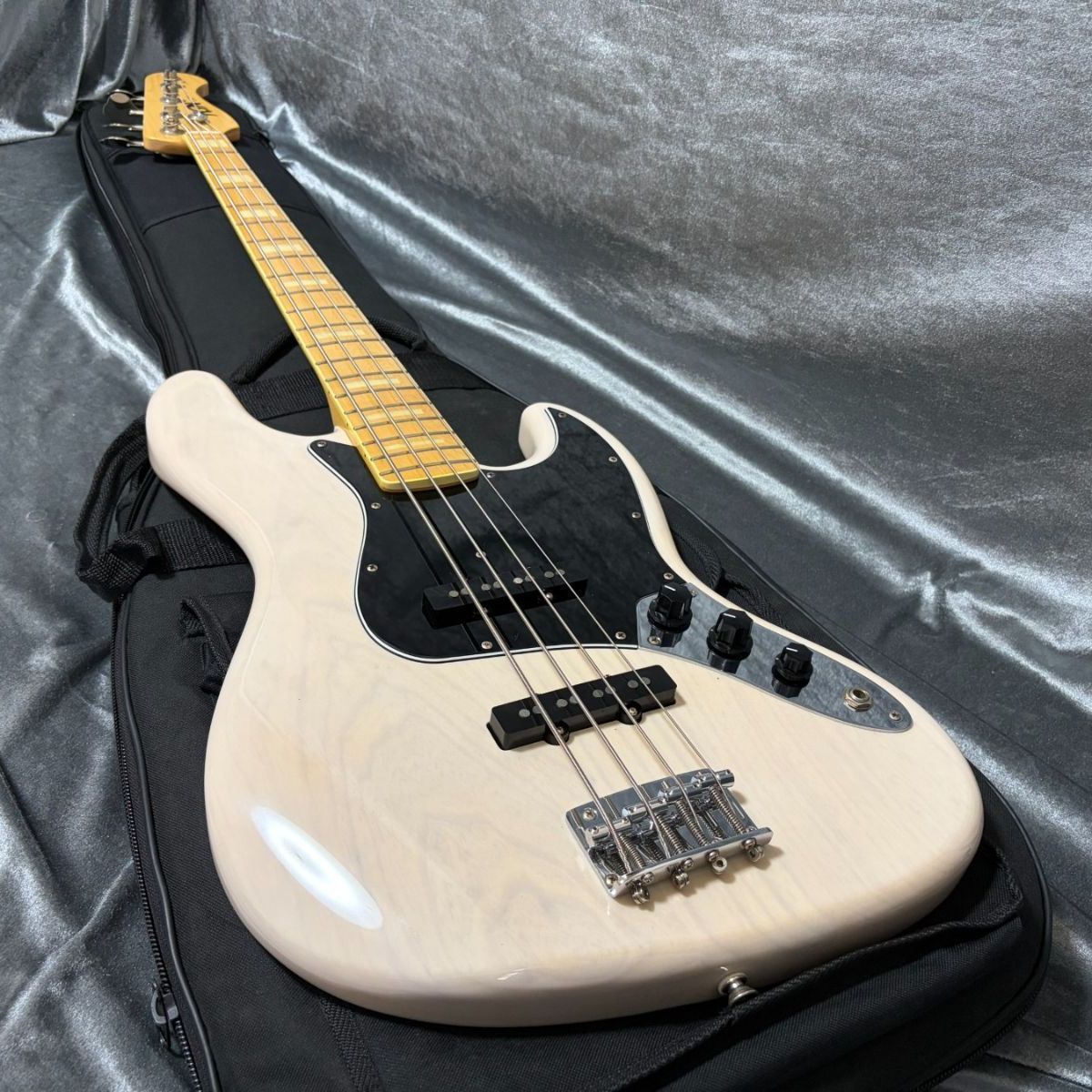 定価141,900円 日本製 FUJIGEN フジゲン NJB10MBAH Neo Classic アッシュボディ C.F.S. GOTOH ジャズベース 中古エレキベース USED