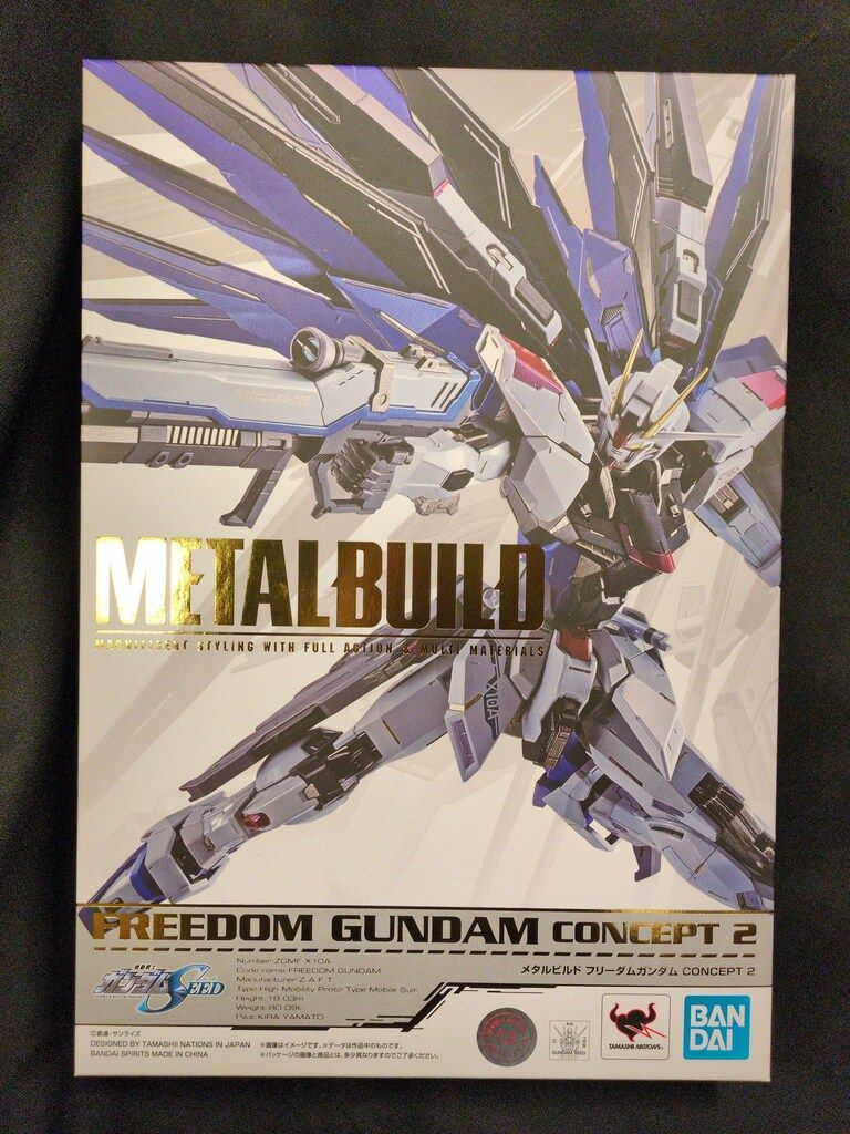 BANDAI SPIRITS METAL BUILD 機動戦士ガンダムSEED フリーダムガンダム