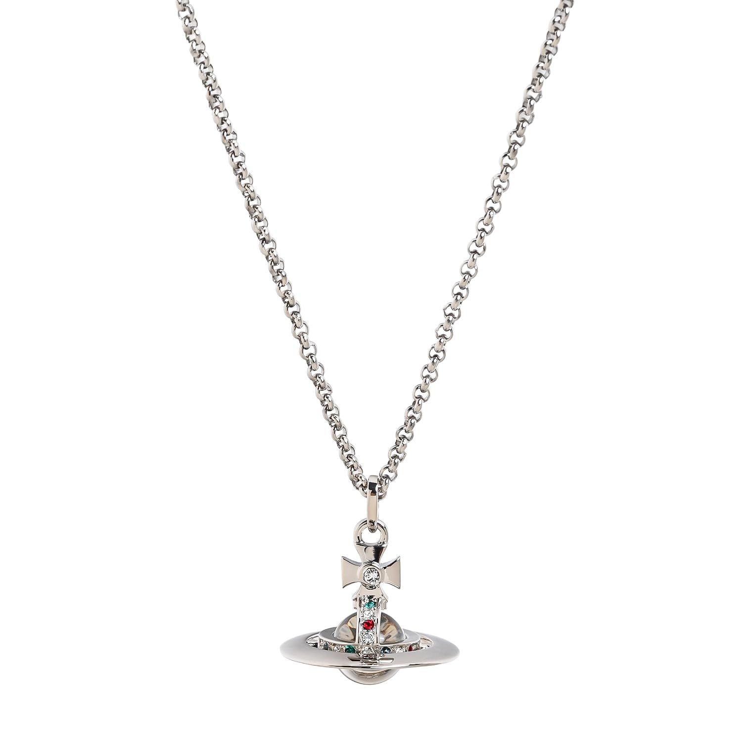 [ヴィヴィアンウエストウッド] ネックレス ペンダント TINY ORB オーブ レディース シルバー 6302009702P019 ジュエリー [並行輸入品]
