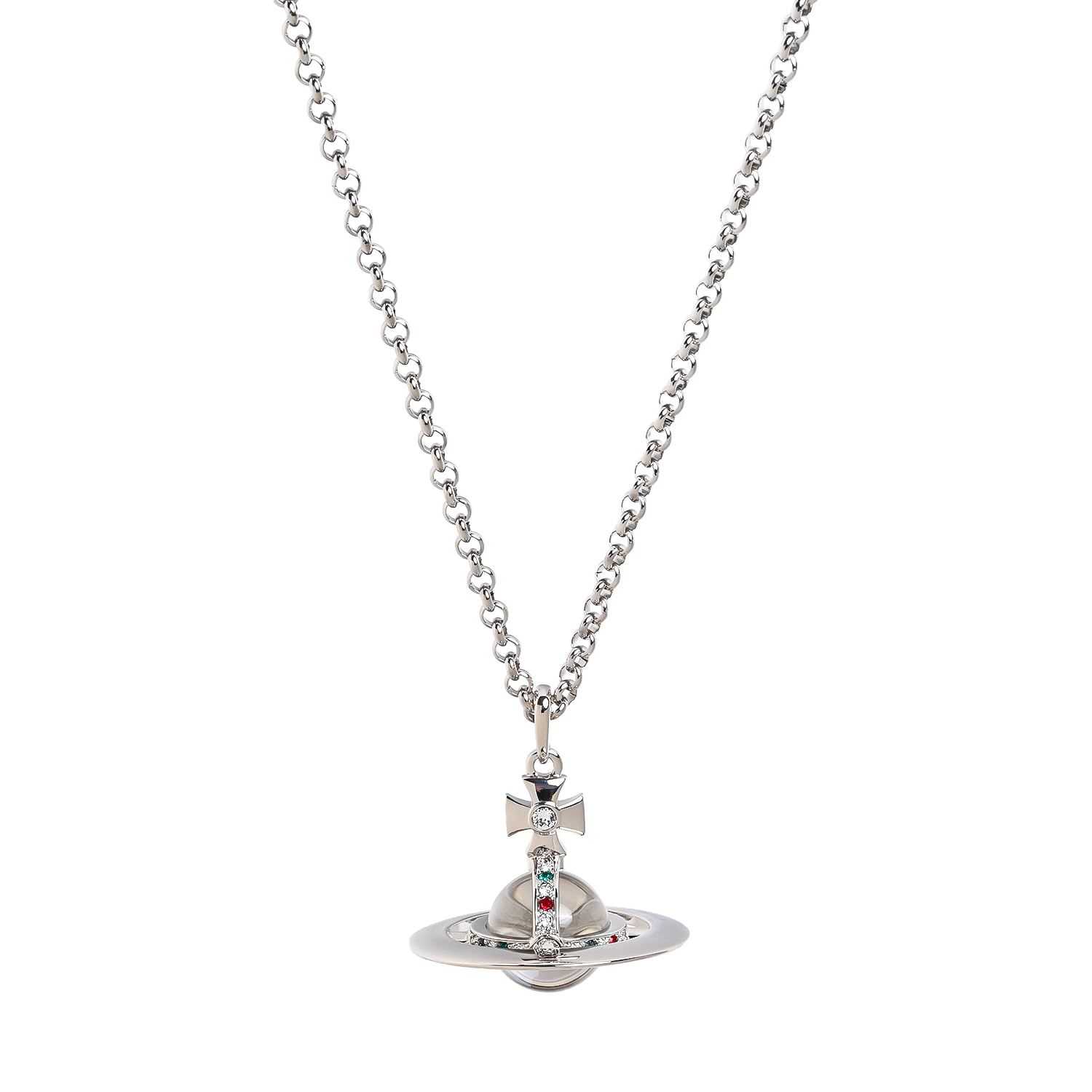 [ヴィヴィアンウエストウッド] ネックレス ペンダント NEW SMALL ORB スモール オーブ レディース シルバー 6302009602P019 ジュエリー [並行輸入品]