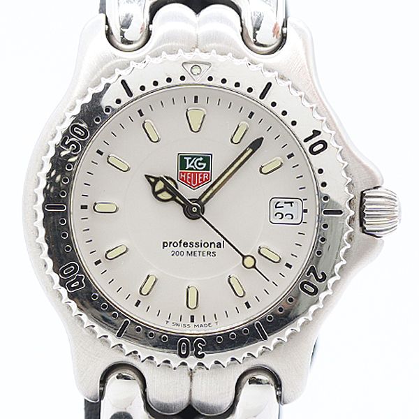TAG Heuer セルシリーズ200m メンズ電池切れリューズ頭欠損ジャンク 