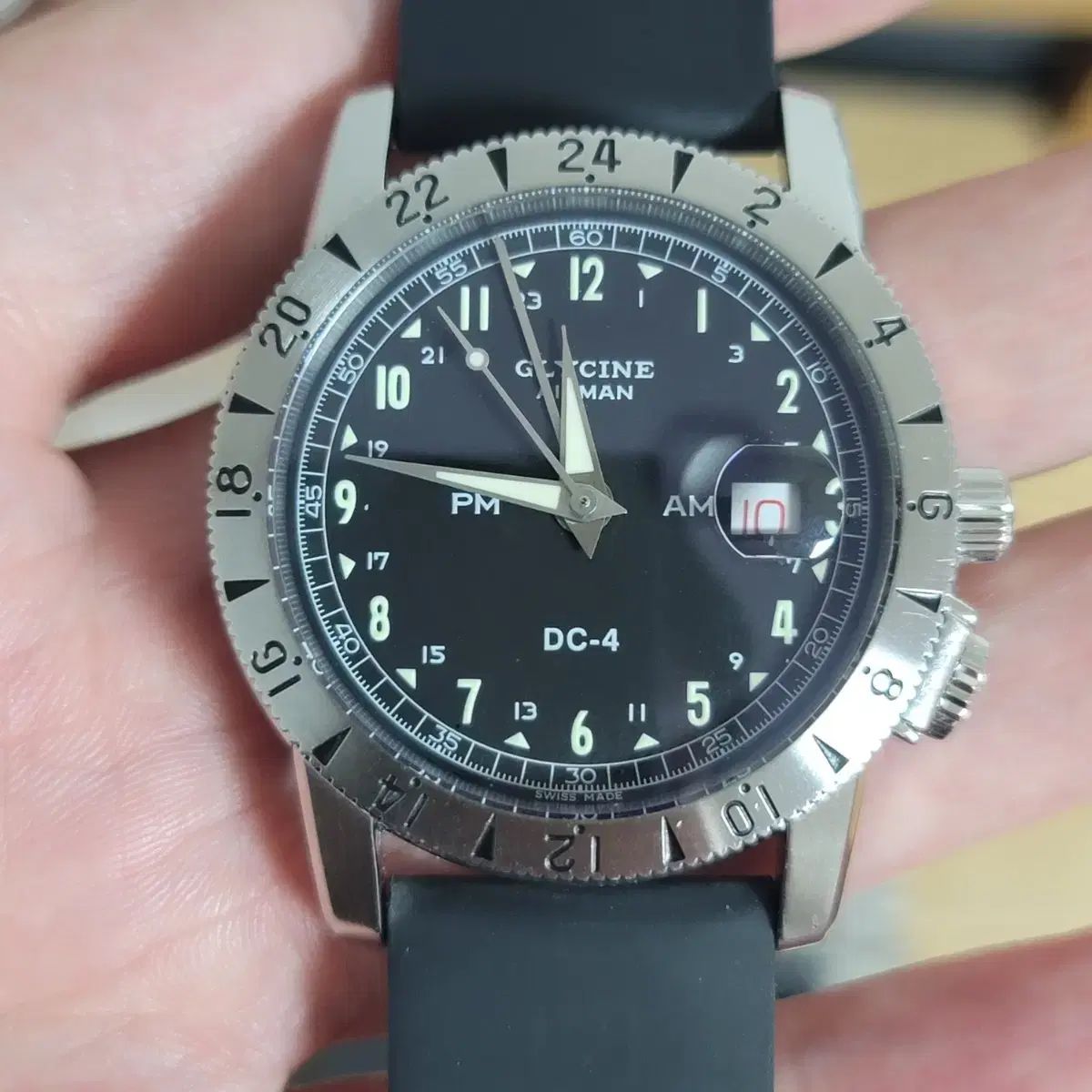 GLYCINE エアマン dc-4