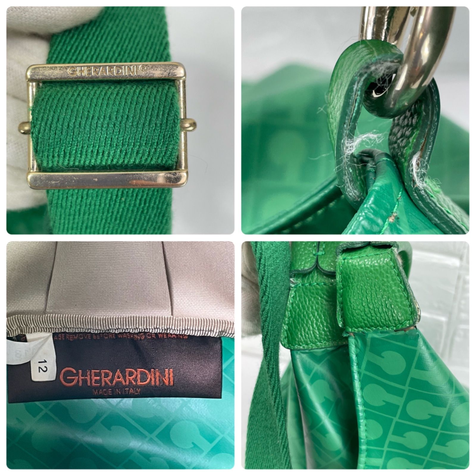 美品】GHERARDINI ゲラルディーニ ホーボー ソフティ トートバッグ
