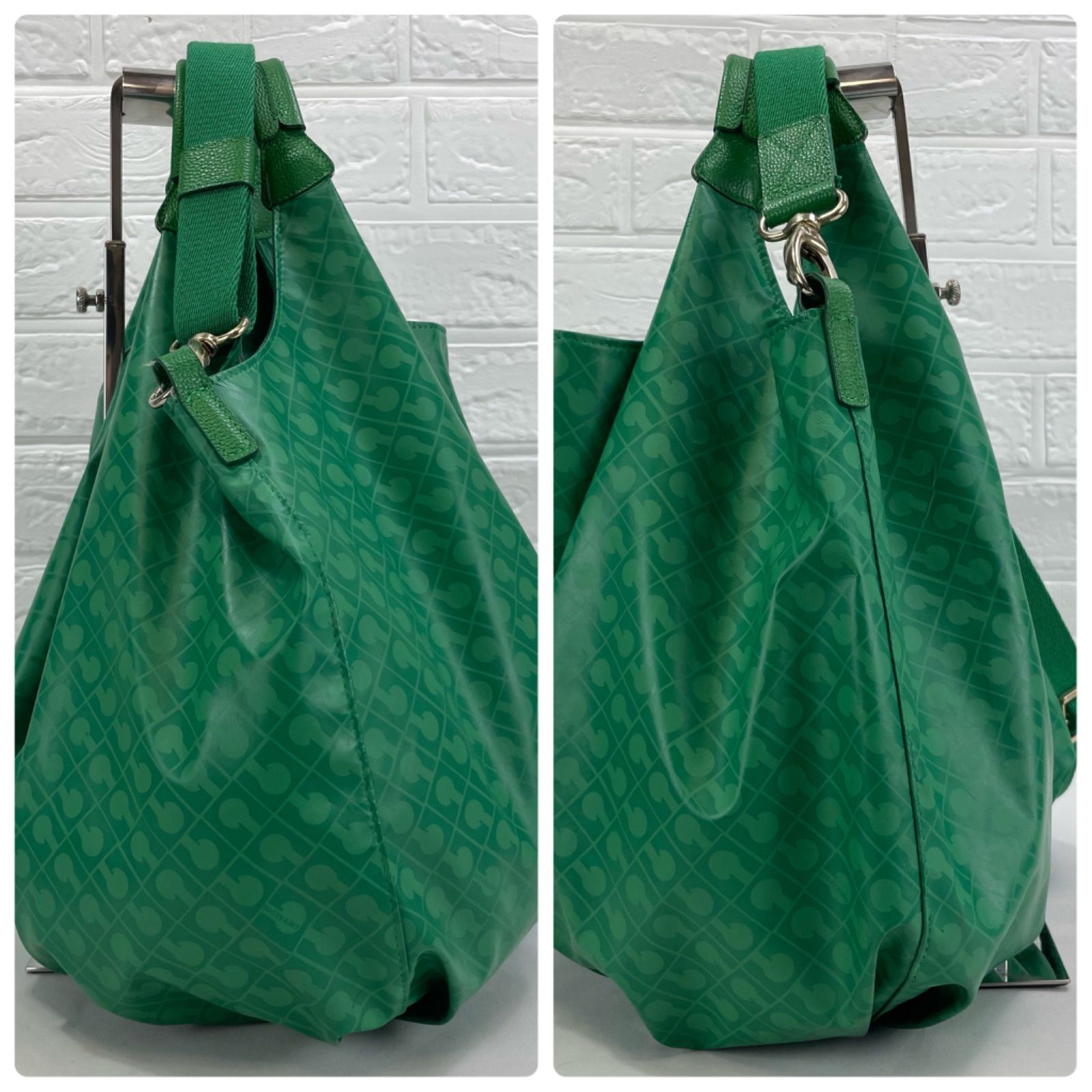美品】GHERARDINI ゲラルディーニ ホーボー ソフティ トートバッグ