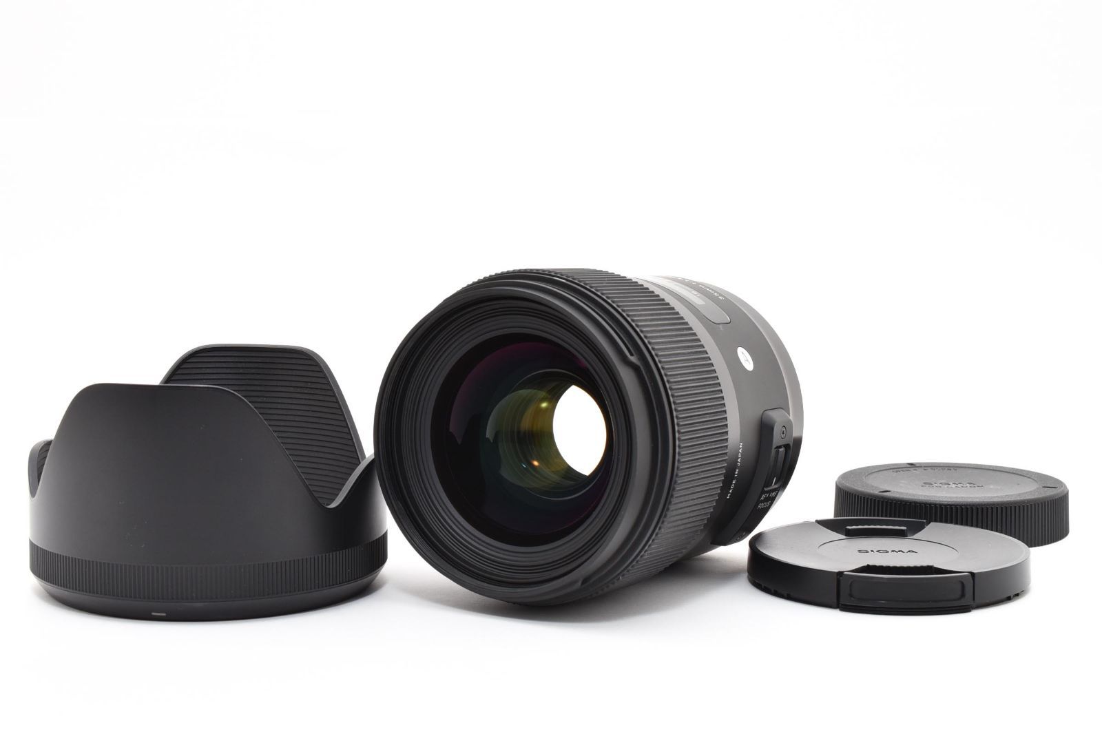 【返品保証】並品｜SIGMA シグマ 35mm F1.4 DG HSM Art キヤノンEFマウント用 Canon #C260531-25