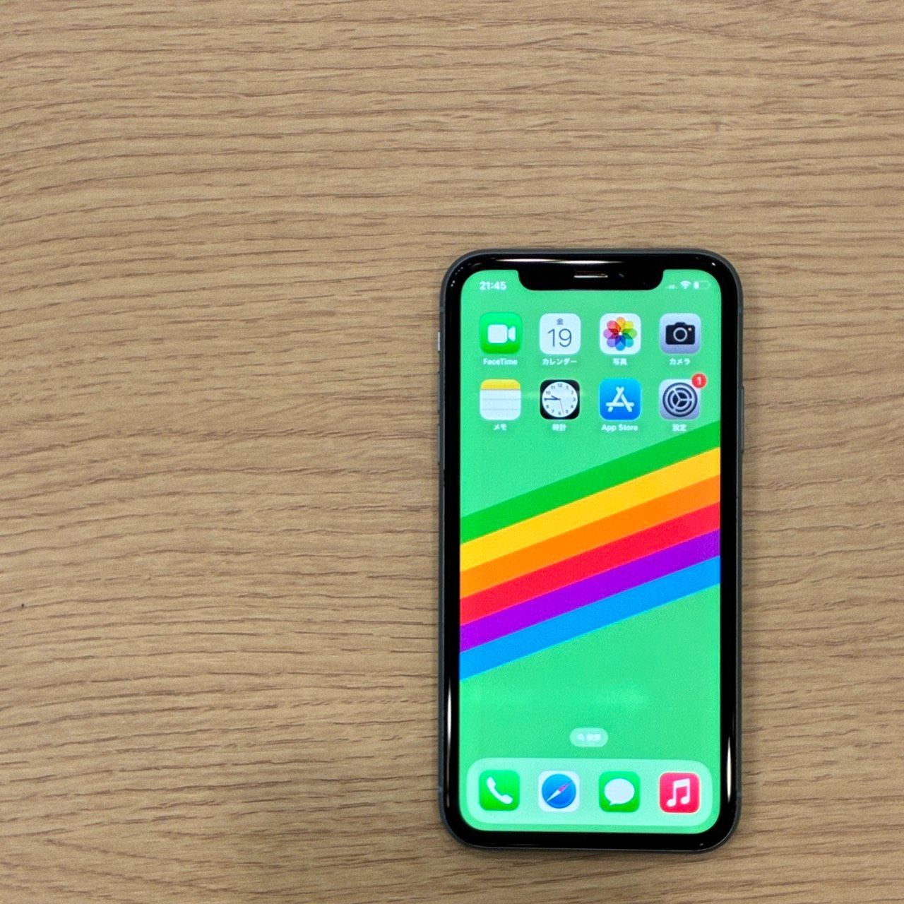 iPhone XR 64GB SIMフリー ケース付　バッテリー78% 動作◯ 外装美品】Apple iPhone XR 64GB ブルー SIMフリー 箱付き バッテリー