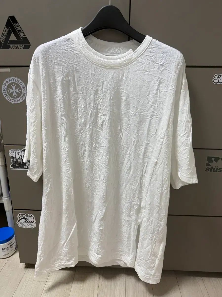 (3) YOHJI YAMAMOTO ヨウジヤマモト GROUND Y シャーリング加工 半袖