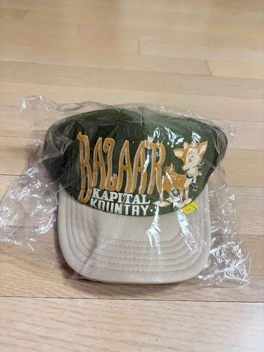 メンズ KAPITAL Kountry メッシュキャップ 鹿 ブラウン