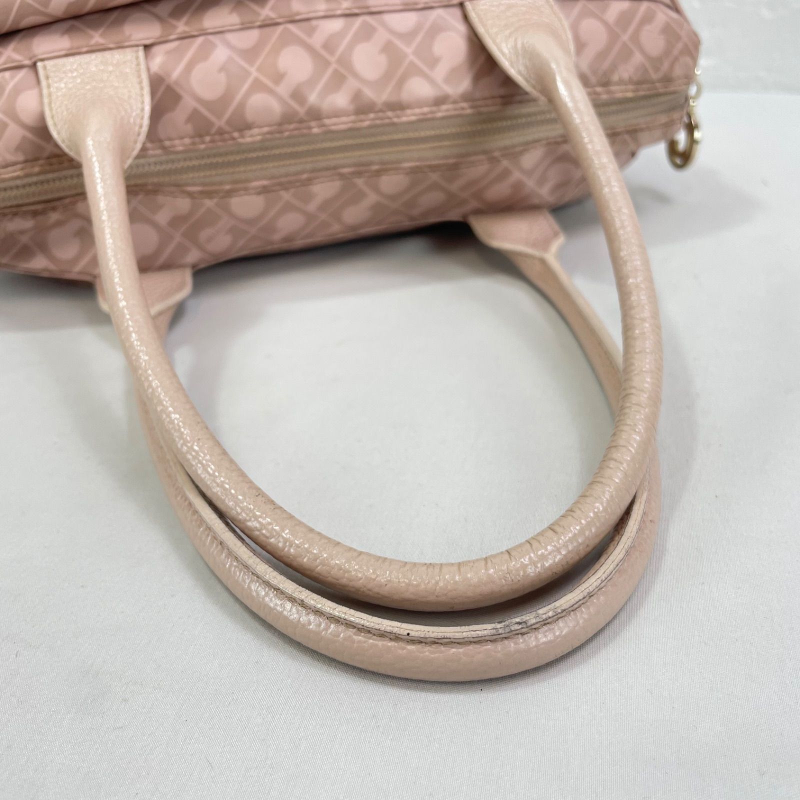 美品】ゲラルディーニ ソフティ ハンドバッグ ミニボストンバッグ 