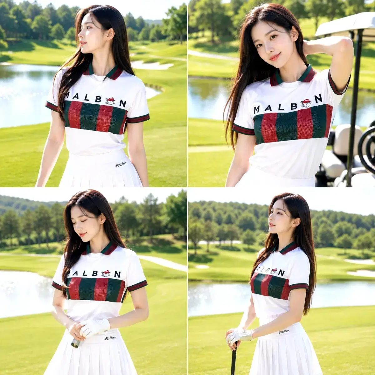正規品 マルボンゴルフ レディース ピステ 半袖 KARA Tシャツ S