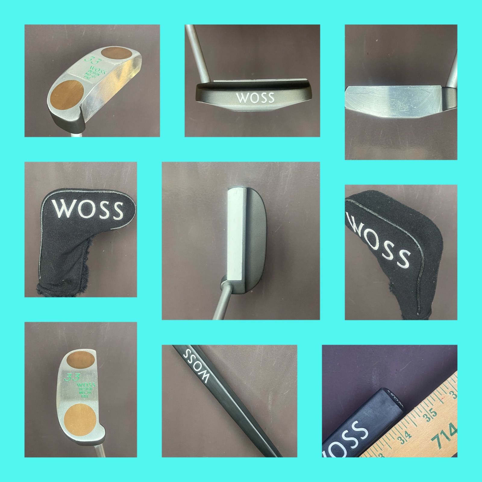 ☆パター☆送料込み☆C-2006-023☆再入荷☆WOSS☆MO-01☆送料込み☆美 