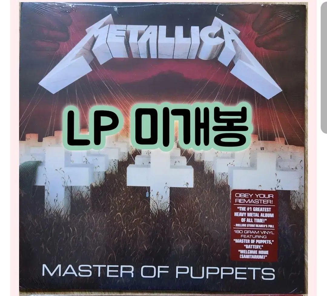 Metallica メタリカ- Master Of Puppets