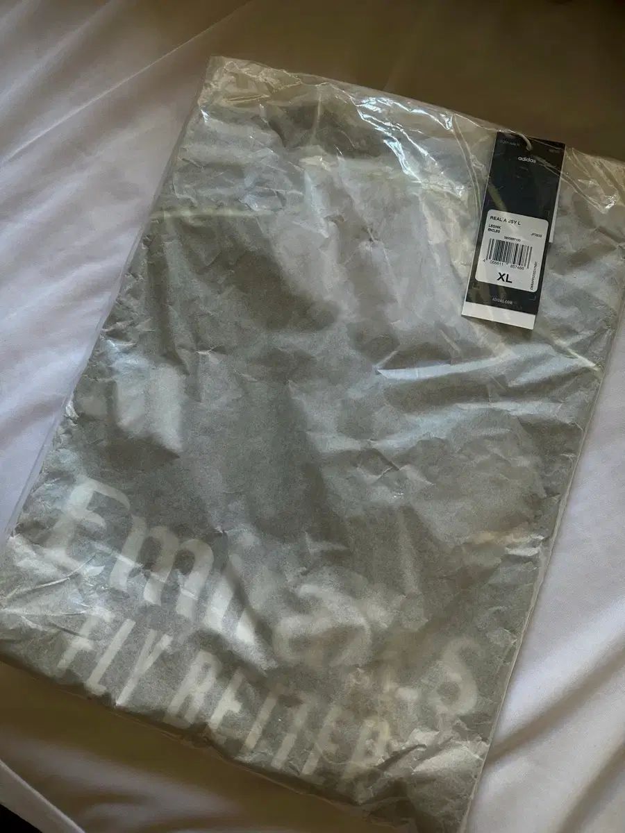 未開封新品 25/26 レアルマドリード アウェー 長袖 XL