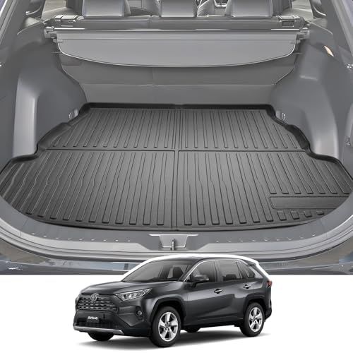 トヨタ RAV4 5代目 ラゲッジマット RAV4 50系 3D 防水マット TPE製 滑り止めマット 取り付け簡単 防キズ 防水 防汚 滑り止め RAV4 内装 カスタム パーツas fb54de8c