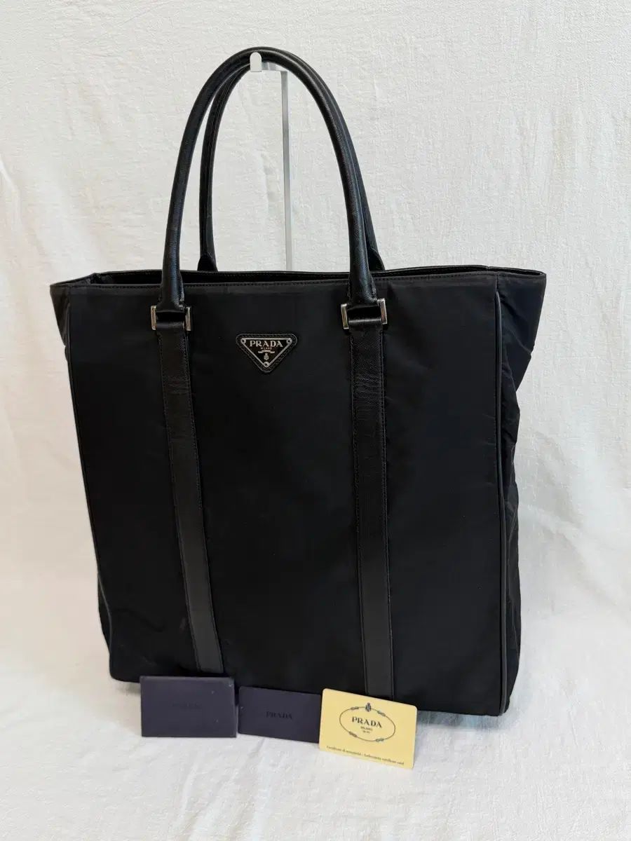 正規品 PRADA プラダ ポコノ ナイロン ブラック トートバッグ ビジネスバッグ