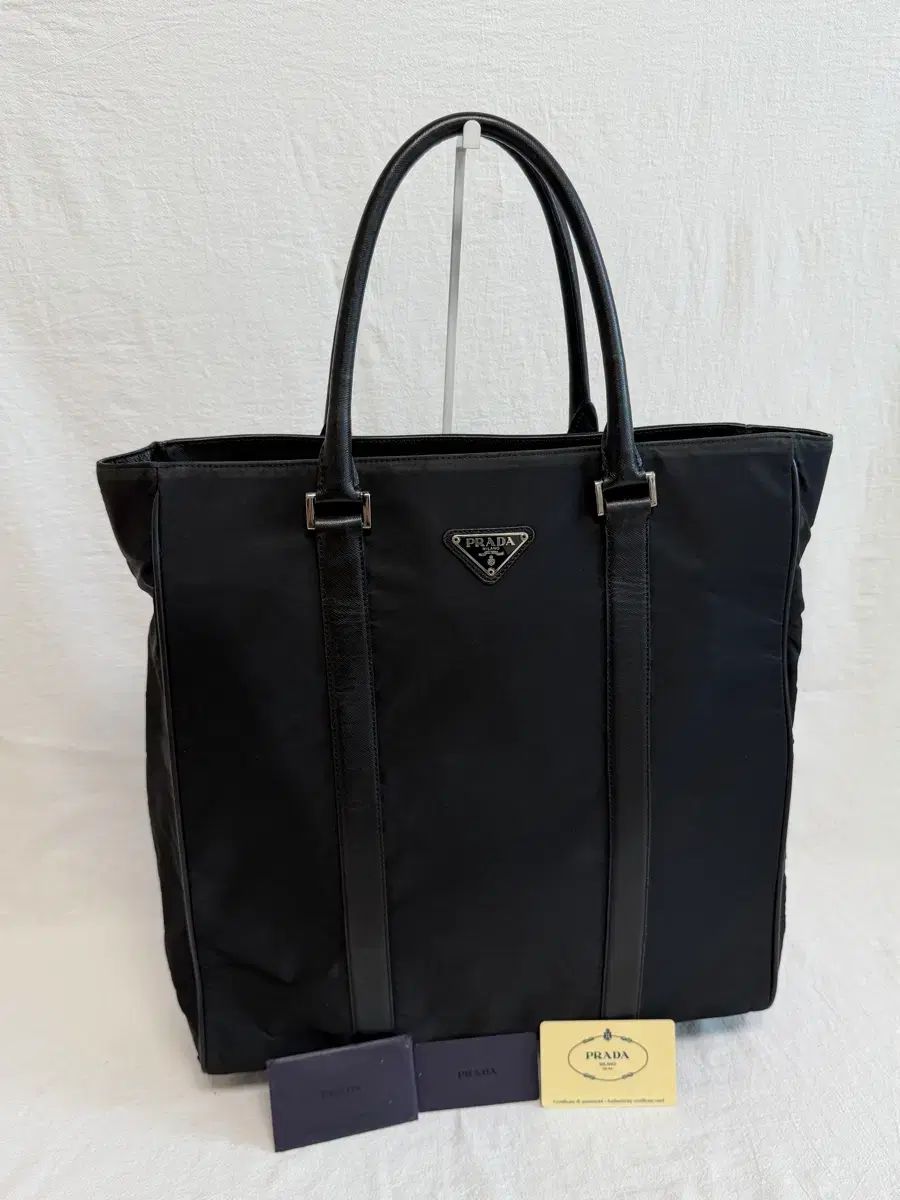 正規品 PRADA プラダ ポコノ ナイロン ブラック トートバッグ ビジネスバッグ