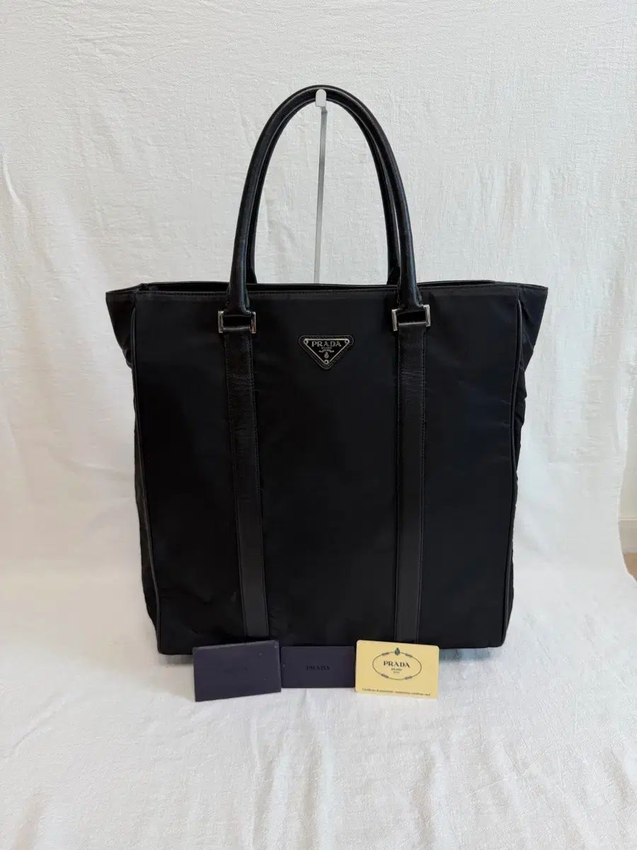正規品 PRADA プラダ ポコノ ナイロン ブラック トートバッグ ビジネスバッグ
