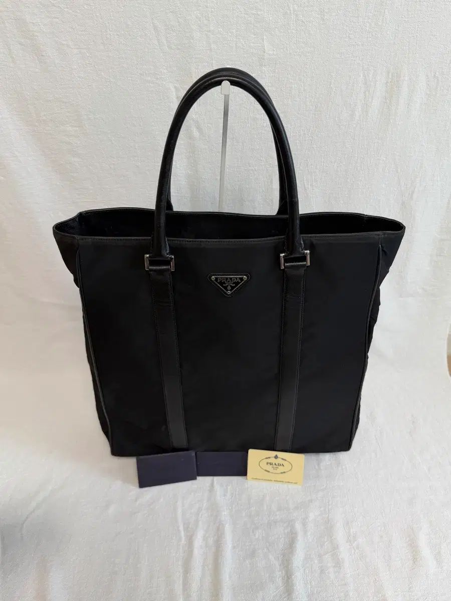 正規品 PRADA プラダ ポコノ ナイロン ブラック トートバッグ ビジネスバッグ
