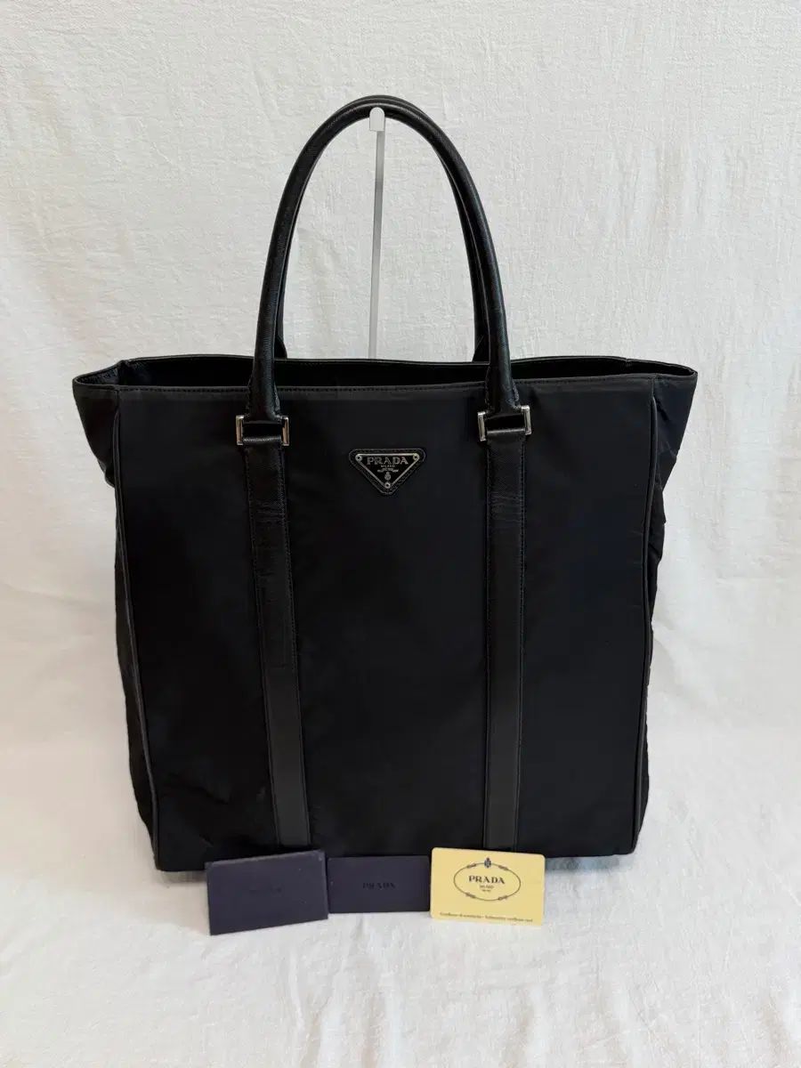 正規品 PRADA プラダ ポコノ ナイロン ブラック トートバッグ ビジネスバッグ