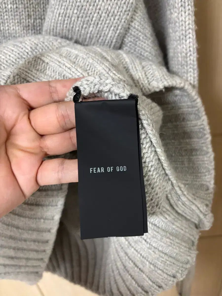 フィアオブゴッド ニット フーディー