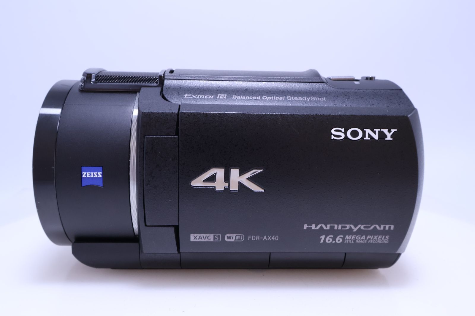 ほぼ新品】SONY FDR-AX40 ブラック Handycam FDR-AX40 BC ビデオカメラ