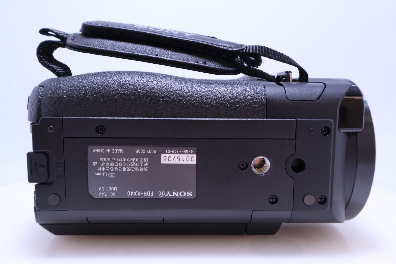 ほぼ新品】SONY FDR-AX40 ブラック Handycam FDR-AX40 BC ビデオカメラ