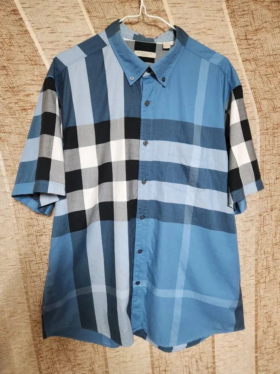 バーバリー チェック 半袖 シャツ (2XL)