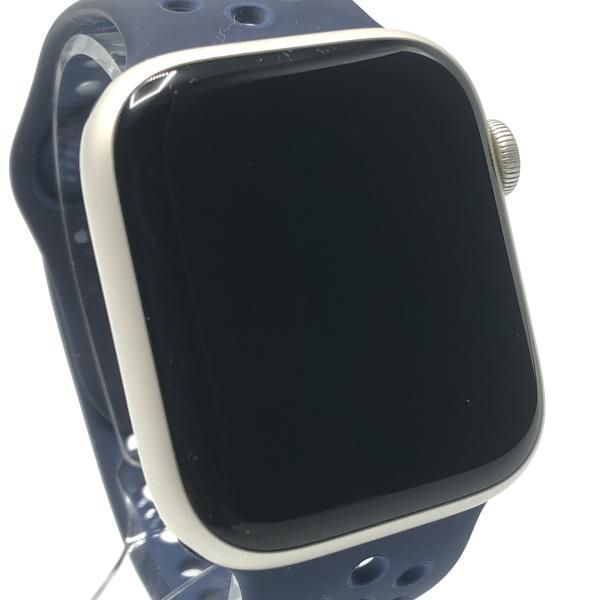 【中古】【○】Apple Watch Series 7 45mm GPS(スターライト)[10]