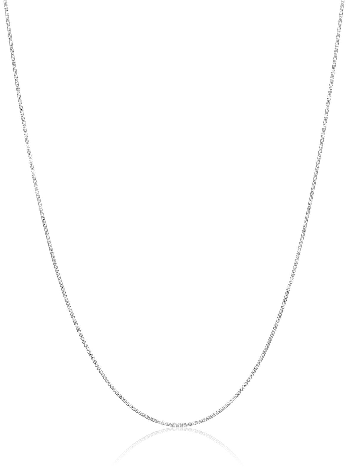 プラチナ850 16面カットベネチアンネックレス 50cm フリーアジャスター付 ボックスチェーン