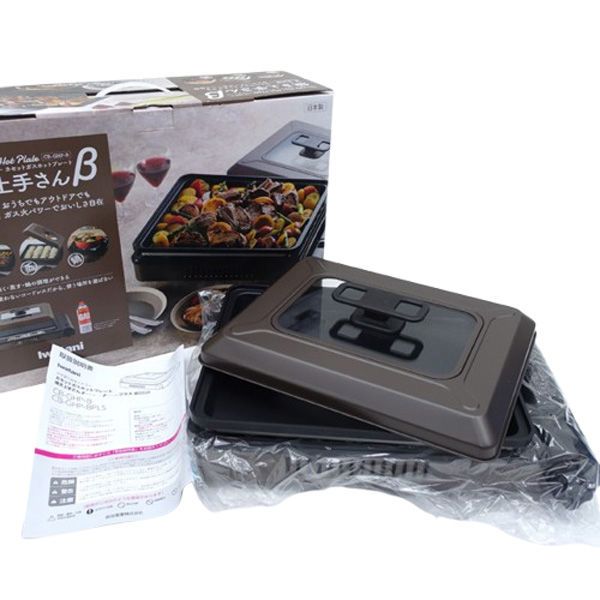 IWATANI / イワタニ ◆焼き上手さんβカセットガスホットプレート 2022年製 CB-GHP-B 家電【未使用】 【代引不可】【同梱不可】