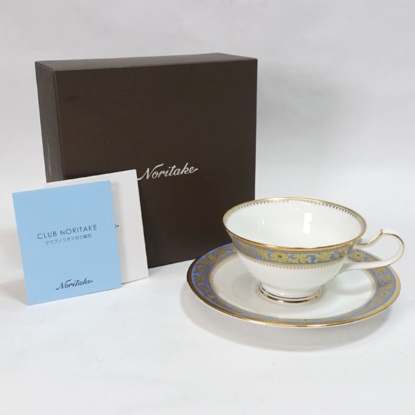 Noritake / ノリタケ ◆ノリタケ/グランブロシェ カップ&ソーサー Y59587/4462-2 すまい　雑貨　ギフト ギフト【未使用】