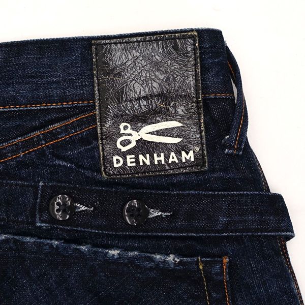DENHAM / デンハム ◇デニムパンツ/TAPER/ボタンフライ/インディゴ/W34