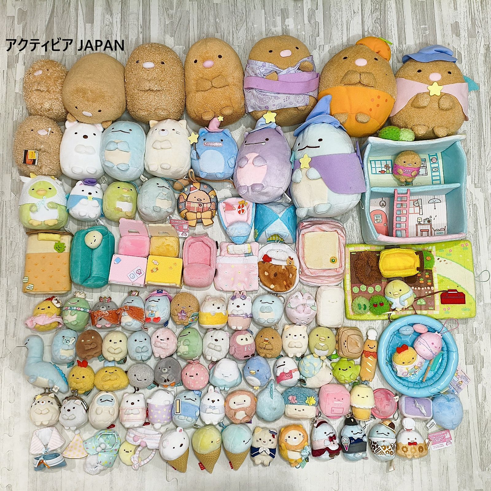 SG091　100体セット すみっコぐらし ぬいぐるみ　まとめ売り