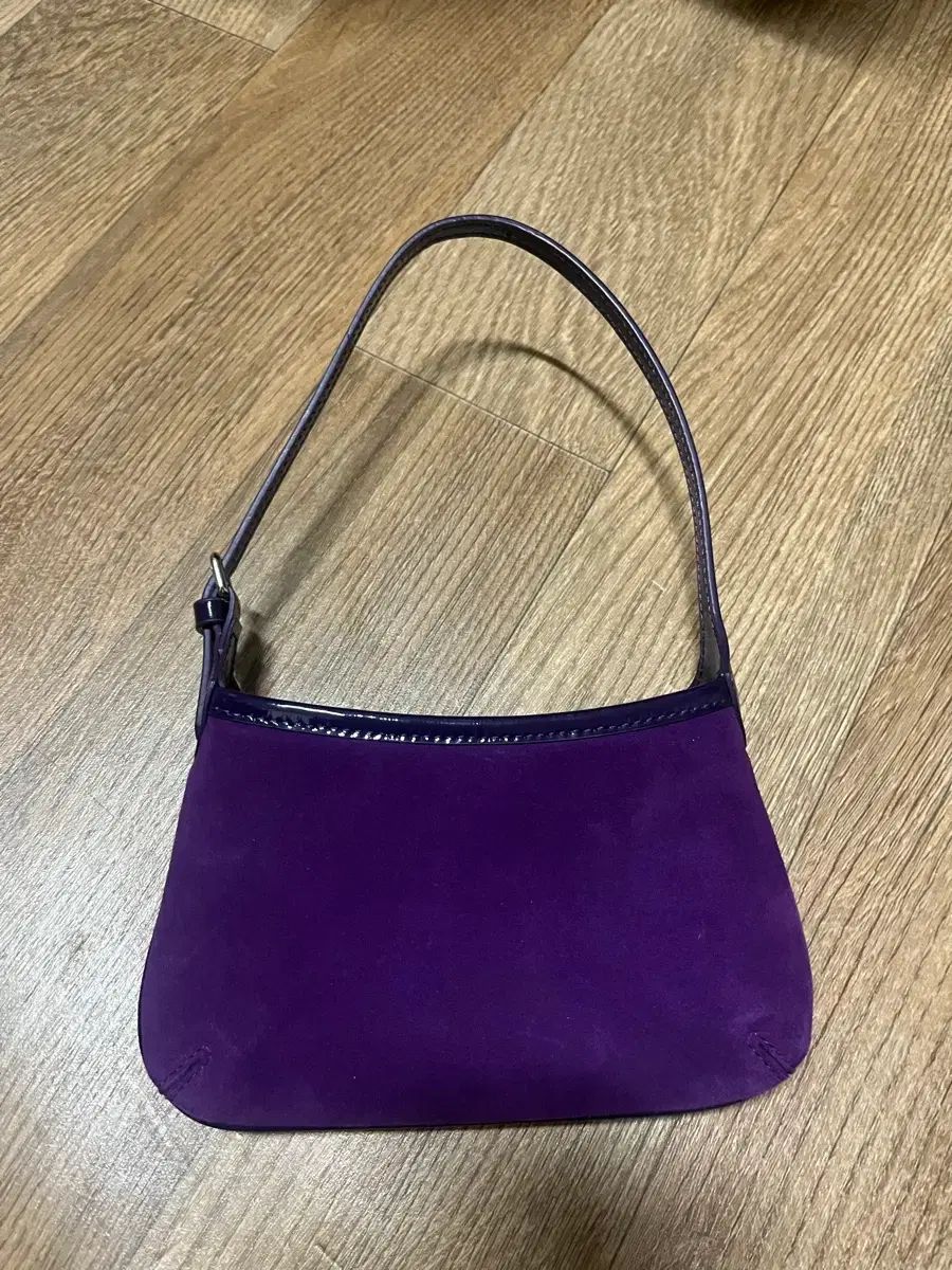 포츠포츠 トップスハンドルバッグ ミニ PURPLE パープル