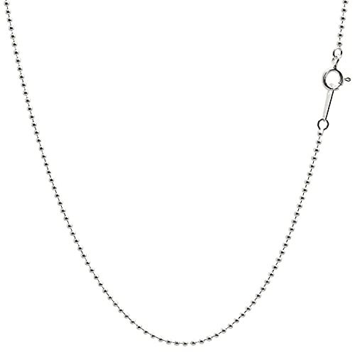 [シアーズ] ボール チェーン ネックレス シルバー sv 925 幅 1.5mm 50cm【シルバー925 幅 1.5mm 50cm】